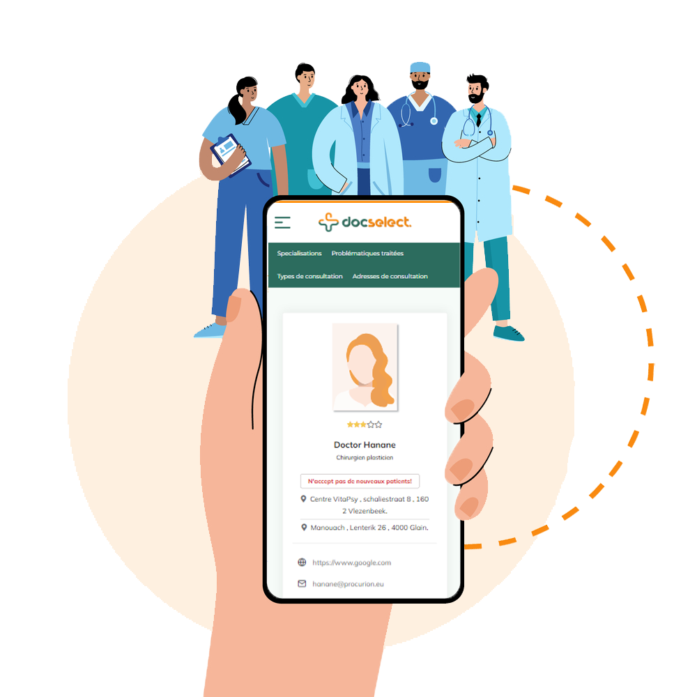 Docselect for healthcare professionals
